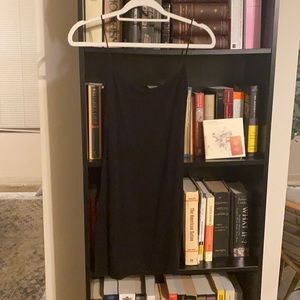 aritzia wilfred free tiny dress in black